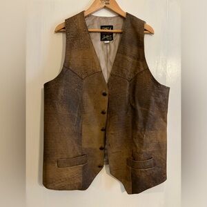 Vintage Men’s Leather Vest